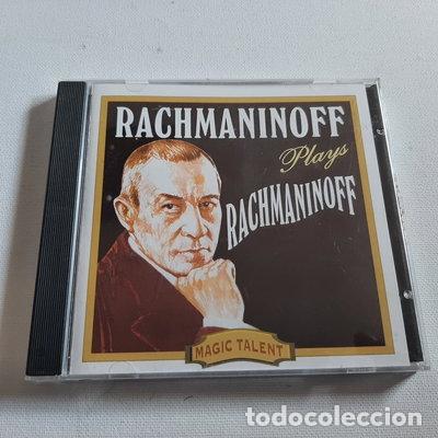 CDs de m&uacute;sica: Rachmaninoff Plays Rachmaninoff- 8004883480746