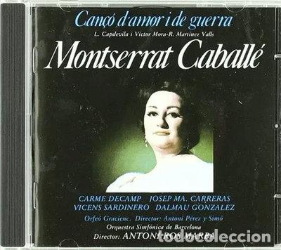 CDs de m&uacute;sica: Can&ccedil;&oacute; D'Amor I De Guerra- 0035627146626