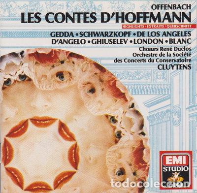 CDs de m&uacute;sica: Les Contes d'Hoffmann- 0077776344829