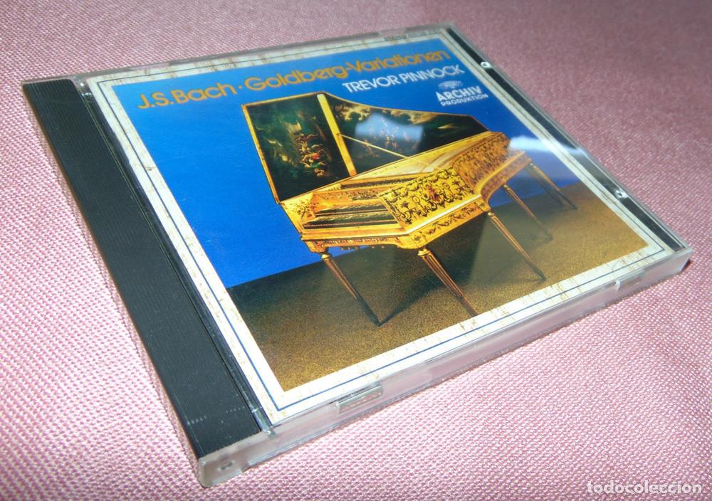 CDs de m&uacute;sica: J.S.BACH - GOLDBERG VARIATIONEN - BWV 988 - TREVOR PINNOCK - MADE IN GERMANY - CD ALBUM ARCHIV