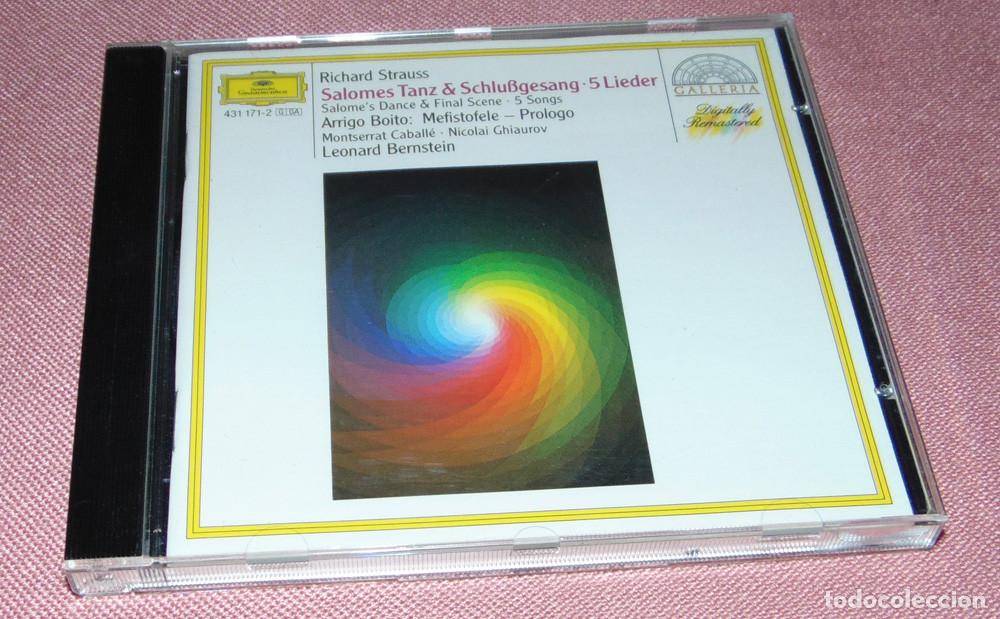 CDs de m&uacute;sica: RICHARD STRAUSS - SALOME - ARRIGO BOITO - CABALL&Eacute; - L. BERNSTEIN - DEUTSCHE GRAMMOPHON - CD ALBUM