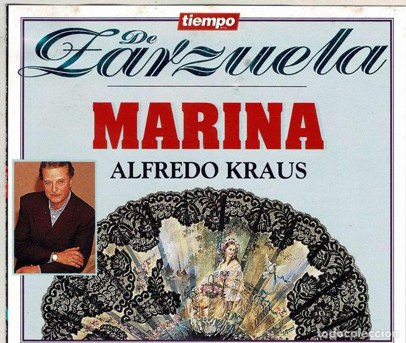CDs de m&uacute;sica: Alfredo Kraus - Tiempo de Zarzuela 4. Marina (2). CD