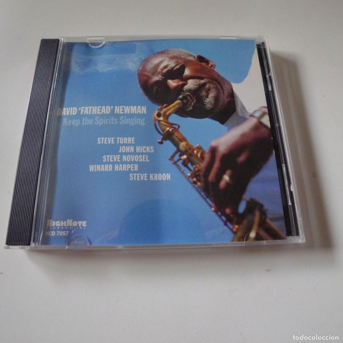 CDs de m&uacute;sica: David Fathead Newman &ndash; Keep The Spirits Singing CD edicion US