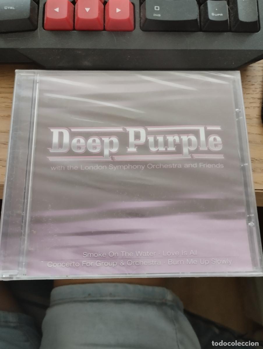 CDs de m&uacute;sica: cd de musica deep purple with the london symphony orchestra and friends (sin abrir)