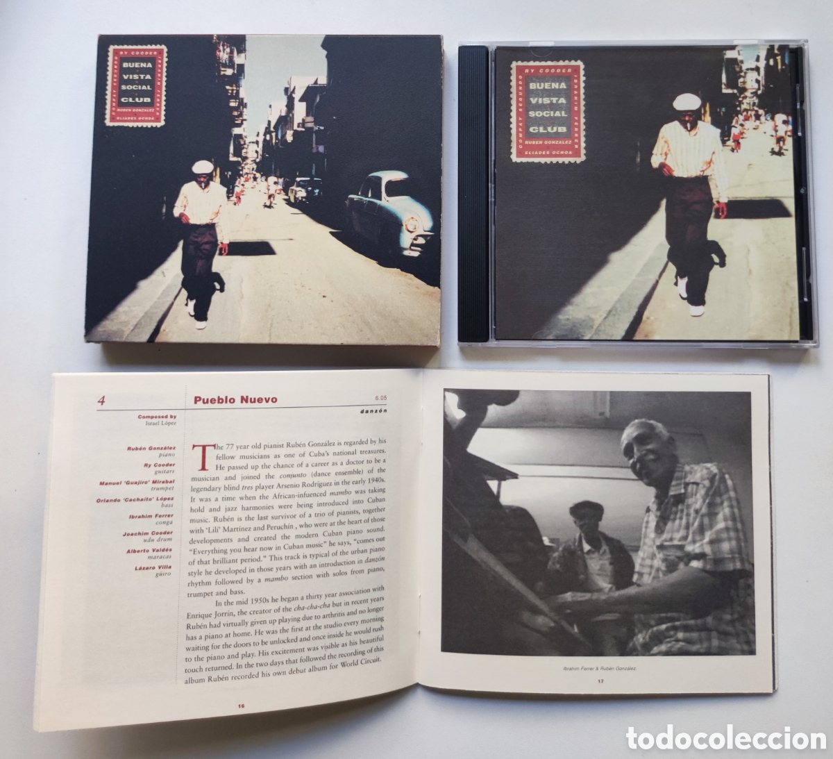 CDs de m&uacute;sica: CD 1997 - BUENA VISTA SOCIAL CLUB / COMPAY SEGUNDO, RUB&Eacute;N GLEZ, IBRAHIM FERRER Y E. OCHOA -