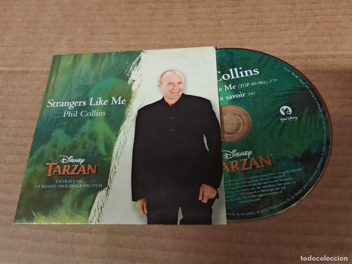 CDs de m&uacute;sica: PHIL COLLINS Strangers like me / Je veux savoir BANDA SONORA TARZAN CD SINGLE PRECINTADO 1999