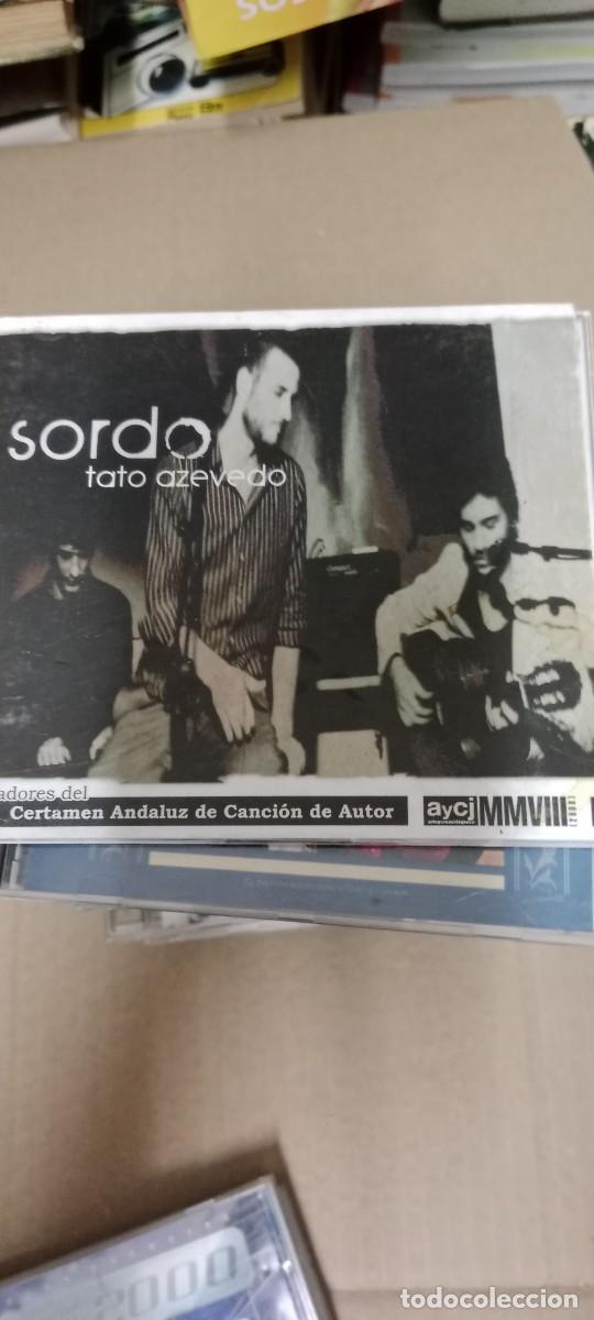 CDs de m&uacute;sica: Sordo', de Tato Azevedo. M&uacute;sica latina / Cantautor. 8 temas CD MUSICA GG-HA