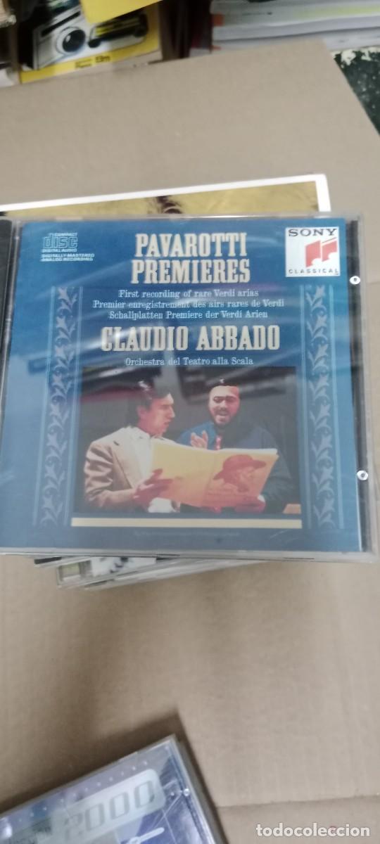 CDs de m&uacute;sica: PAVAROTTI PREMIERE CLAUDIO ABBADO CD MUSICA GG-HA