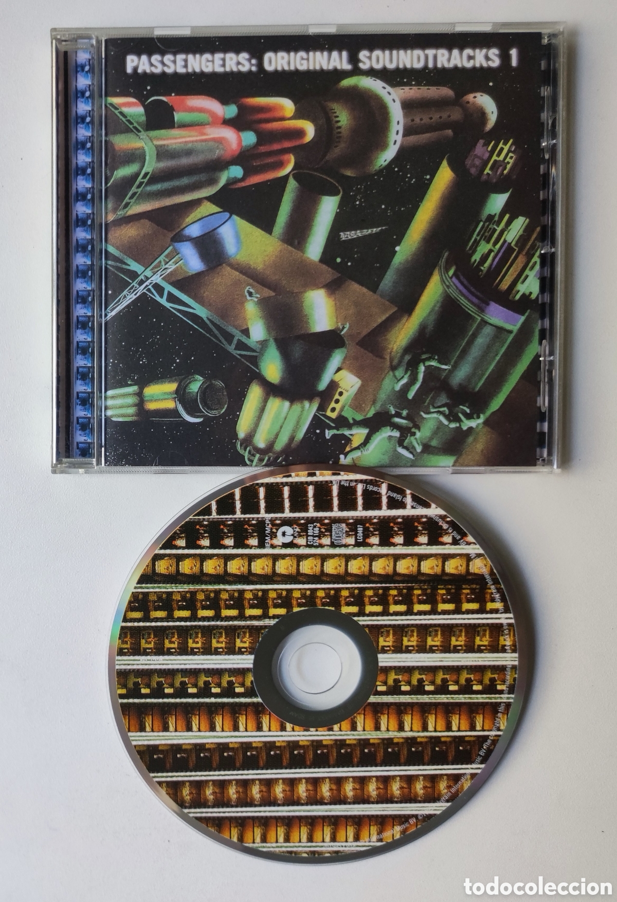 CDs de m&uacute;sica: CD 1995 - BONO, BRIAN ENO, THE EDGE, ADAM CLAYTON, PAVAROTTI / PASSENGERS: ORIGINAL SOUNDTRACK S 1