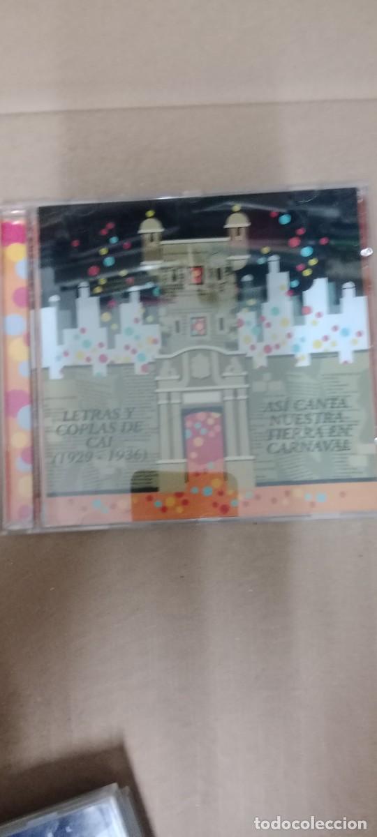 CDs de m&uacute;sica: CARNAVAL DE CADIZ COPLAS DE CAI 1929 1936 CD MUSICA GG-HA