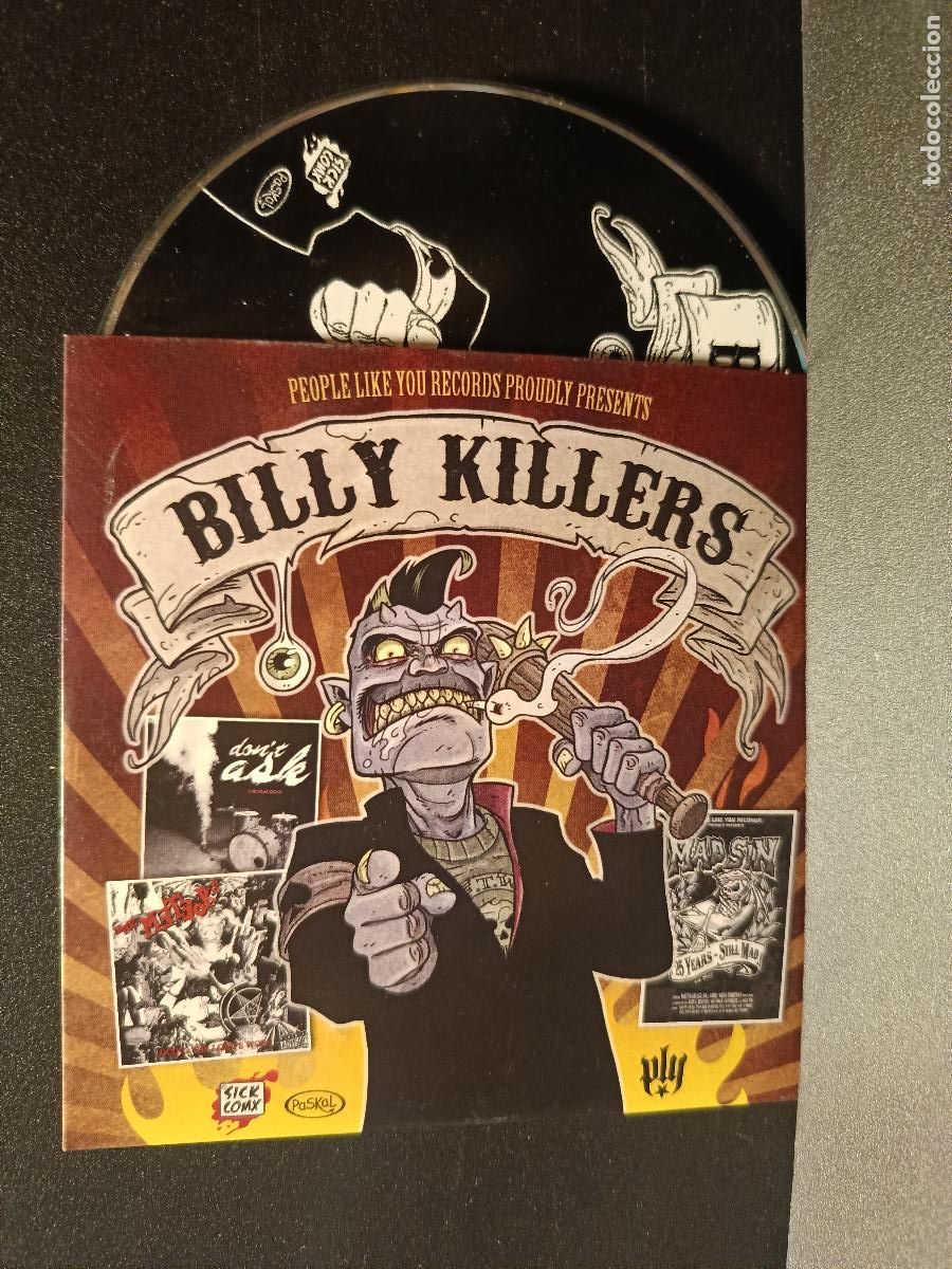 CDs de m&uacute;sica: BILLY KILLERS PEOPLE LIKE YOU PROUDLY PRESENTS CD CARTON SINGLE PEPETO