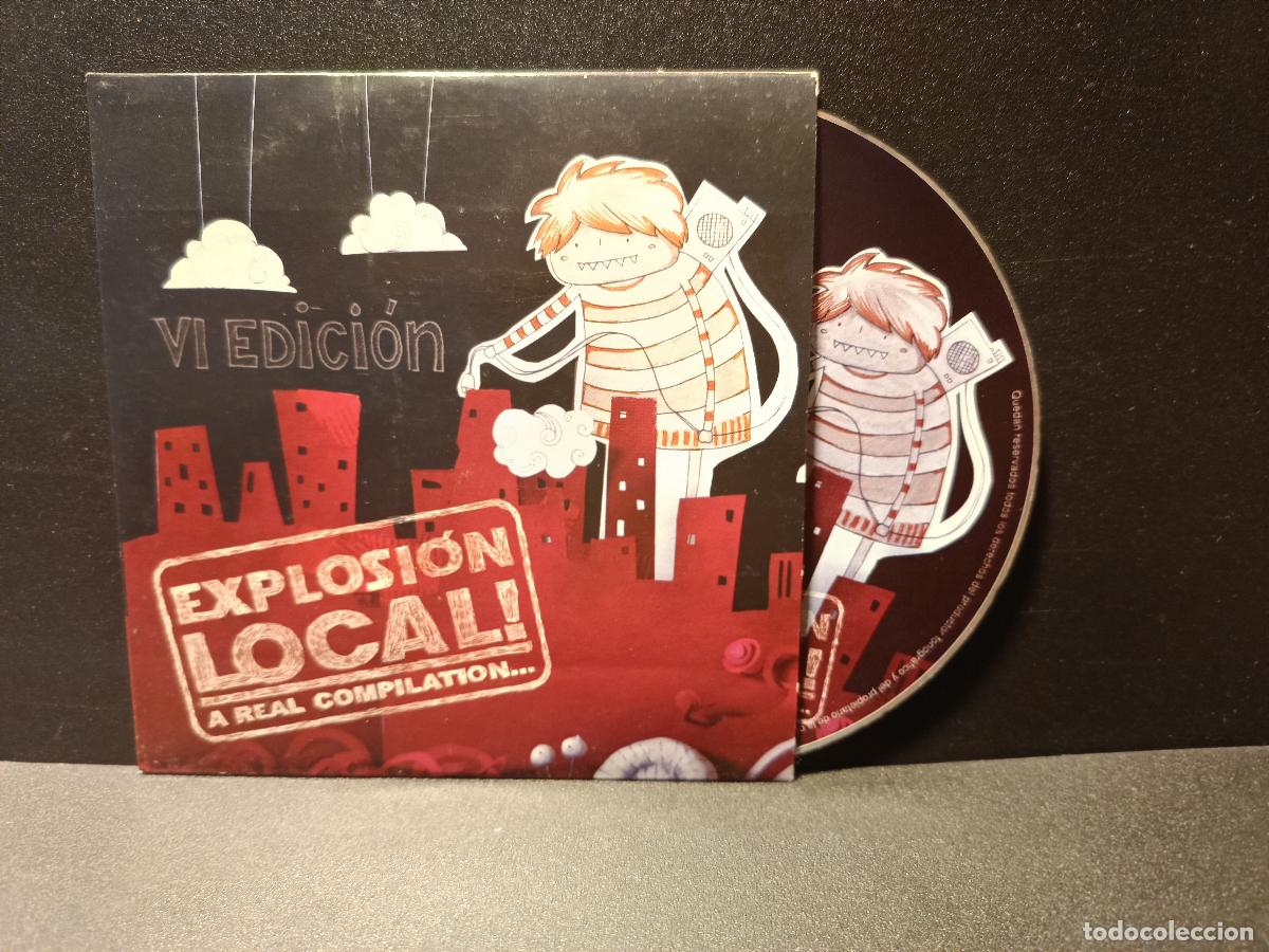 CDs de m&uacute;sica: VI EDICION EXPLOSION LOCAL A REAL CD CARTON 24 TRACK PEPETO