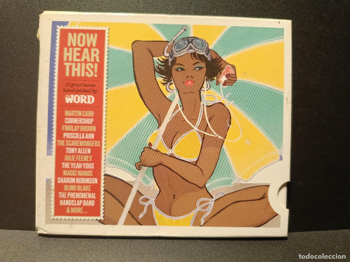 CDs de m&uacute;sica: NOW HEAR THIS! (15 GREAT TUNES HAND-PICKED BY THE WORD AUGUST 2019 CD - CON CORNERSHOP, ETC PEPETO