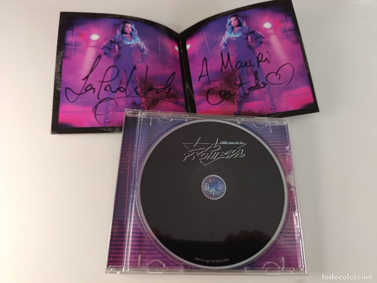 CDs de m&uacute;sica: LA PROHIBIDA '100k A&ntilde;os De Luz' CD &Aacute;lbum 2015 primera edici&oacute;n FIRMADA Aut&oacute;grafo