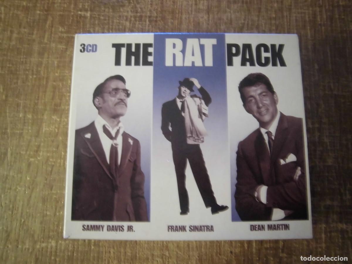 CDs de m&uacute;sica: TRIPLE CD THE RAT PACK SAMMY DAVIS JR. FRANK SINATRA DEAN MARTIN
