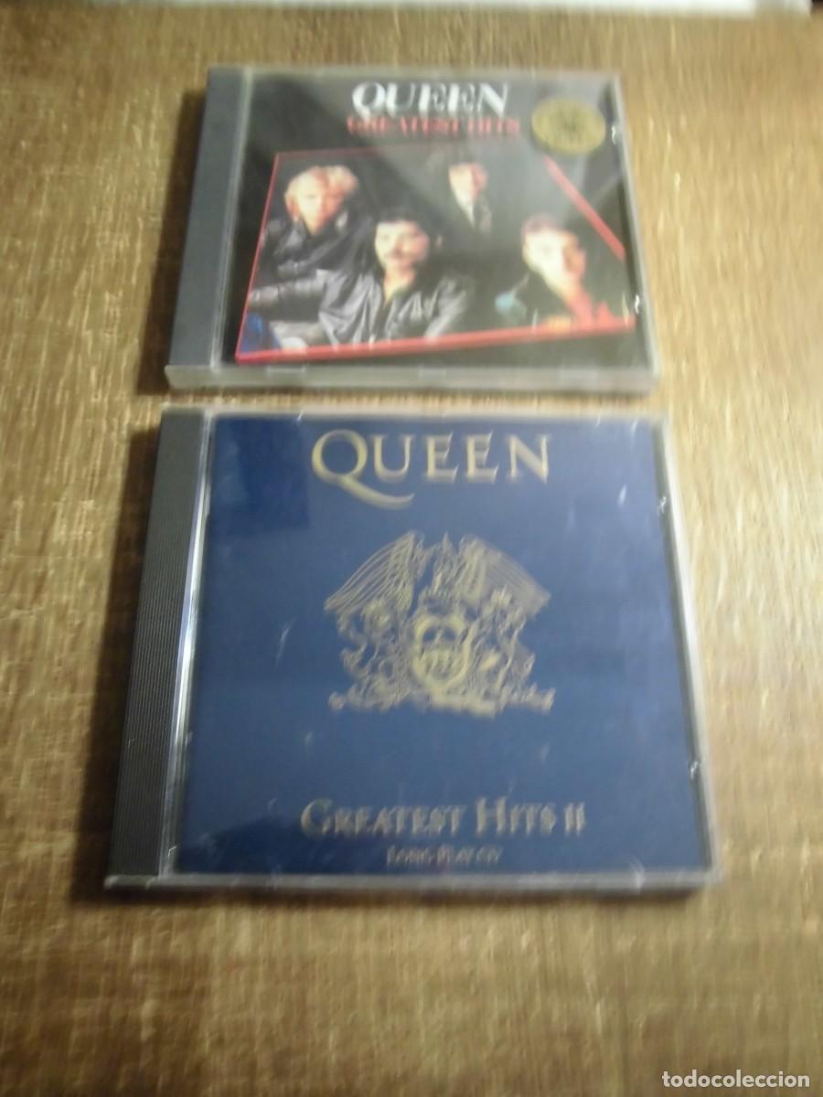 CDs de m&uacute;sica: LOTE 2 CD'S QUEEN GREATEST HITS I AND II