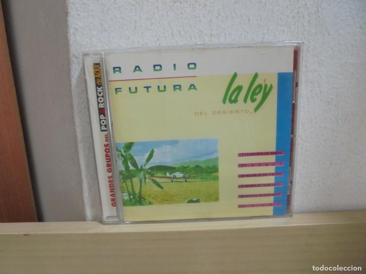 CDs de m&uacute;sica: Radio Futura. La ley del desierto + 4 temas extras. BMG music 2003 -- CD