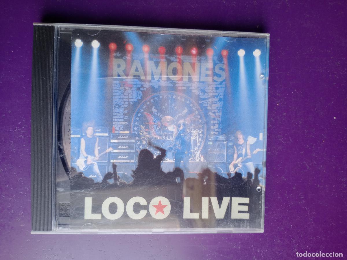 CDs de m&uacute;sica: Ramones &lrm;&ndash; Loco Live - CD CHRYSALIS 1991, SIN USO -