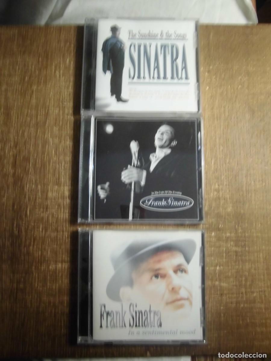 CDs de m&uacute;sica: LOTE 3 CD'S FRANK SINATRA
