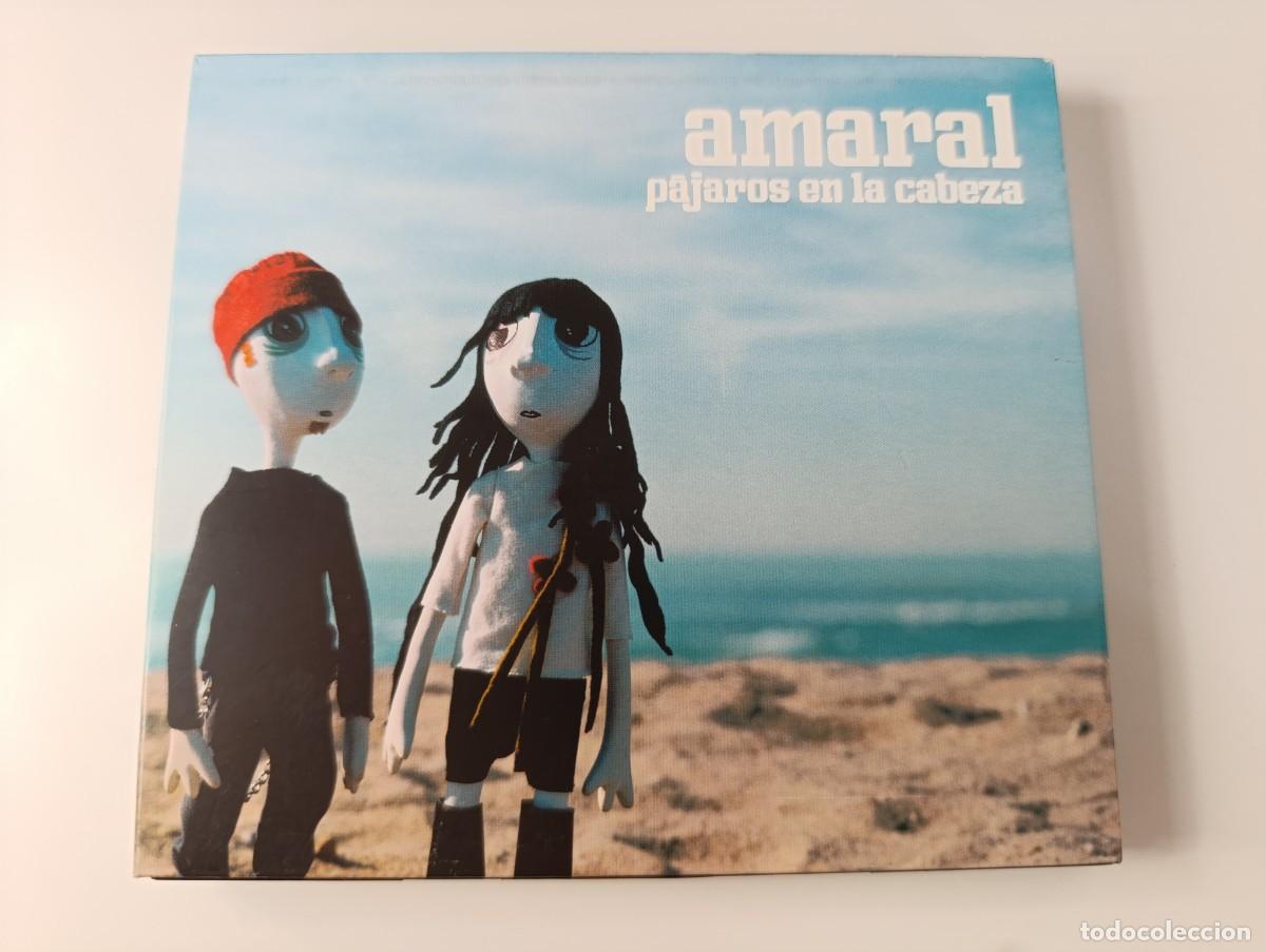 CDs de m&uacute;sica: AMARAL 'P&aacute;jaros En La Cabeza' CD &Aacute;lbum + DVD 2005 El Universo Sobre M&iacute; Son mis amigos D&iacute;as de verano