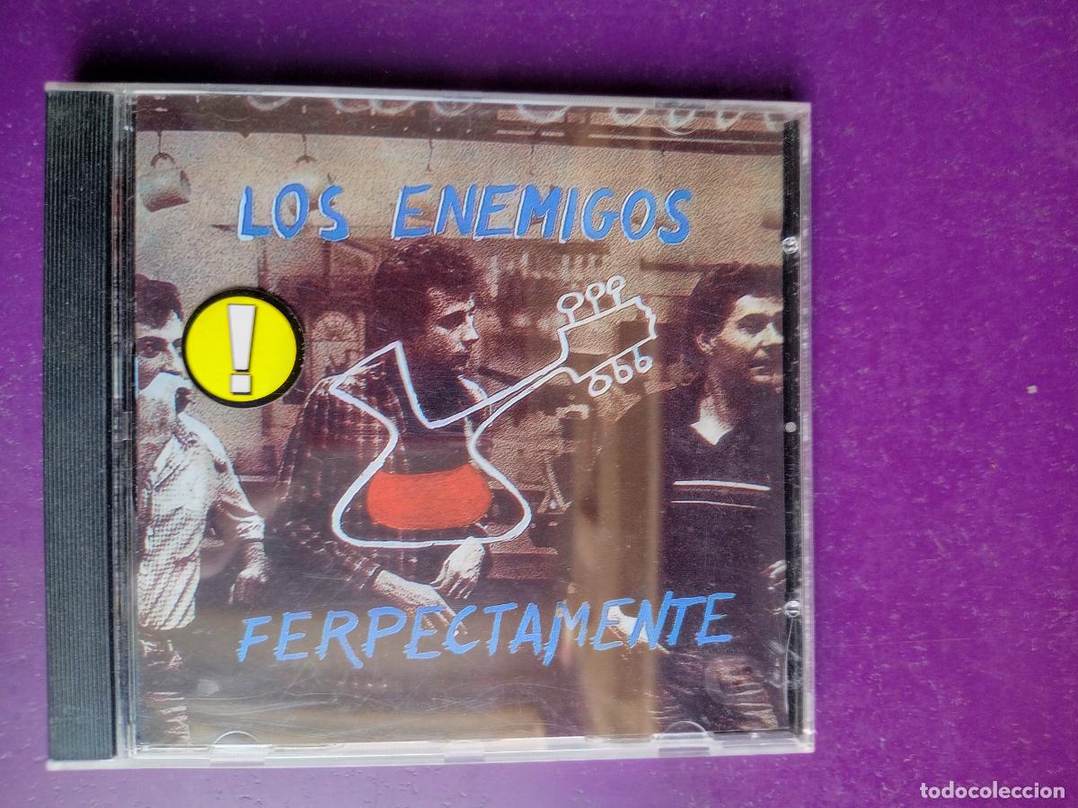 CDs de m&uacute;sica: Los Enemigos &lrm;&ndash; Ferpectamente - CD GASA 1999, SIN APENAS USO - MALASA&Ntilde;A ROCK 80'S