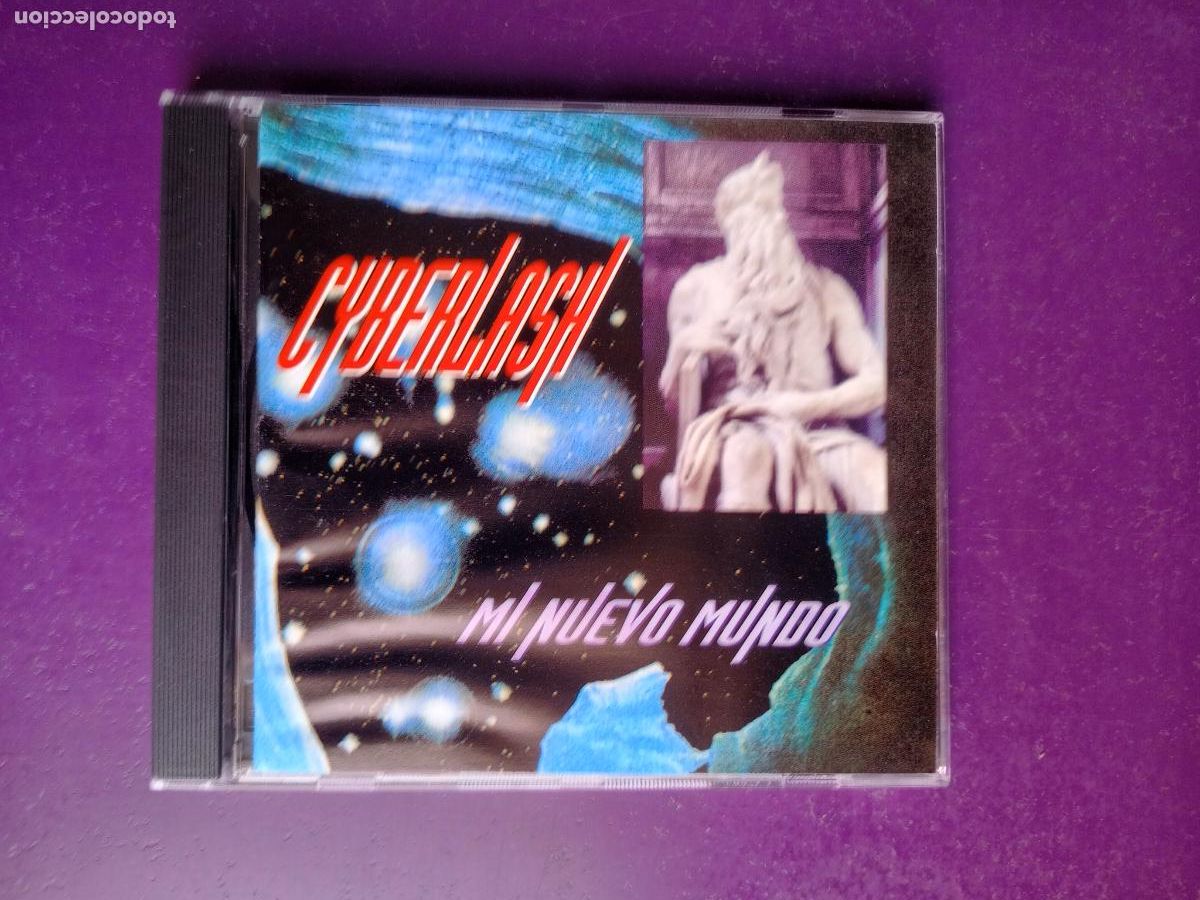 CDs de m&uacute;sica: Cyberlash &lrm;&ndash; Mi Nuevo Mundo - CD RECORDS FIRE 1994, SIN USO - TECHNO, ELECTRONICA