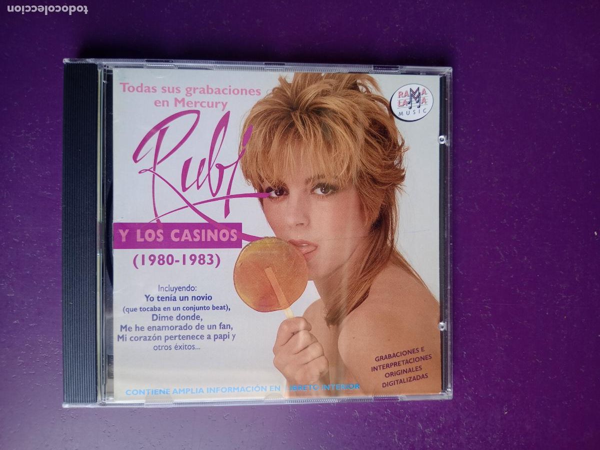CDs de m&uacute;sica: RUBI Y LOS CASINOS &lrm;&ndash; TODAS SUS GRABACIONES EN MERCURY (1980 - 1983) - CD RAMA LAMA 1997 - MOVIDA 8
