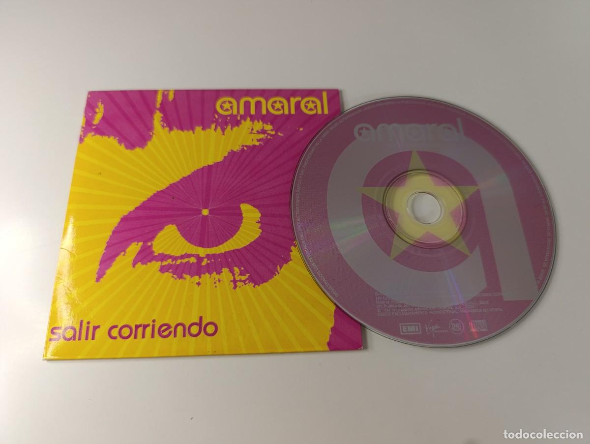 CDs de m&uacute;sica: AMARAL 'Salir Corriendo' CD Single promo 2003 Estrella de mar