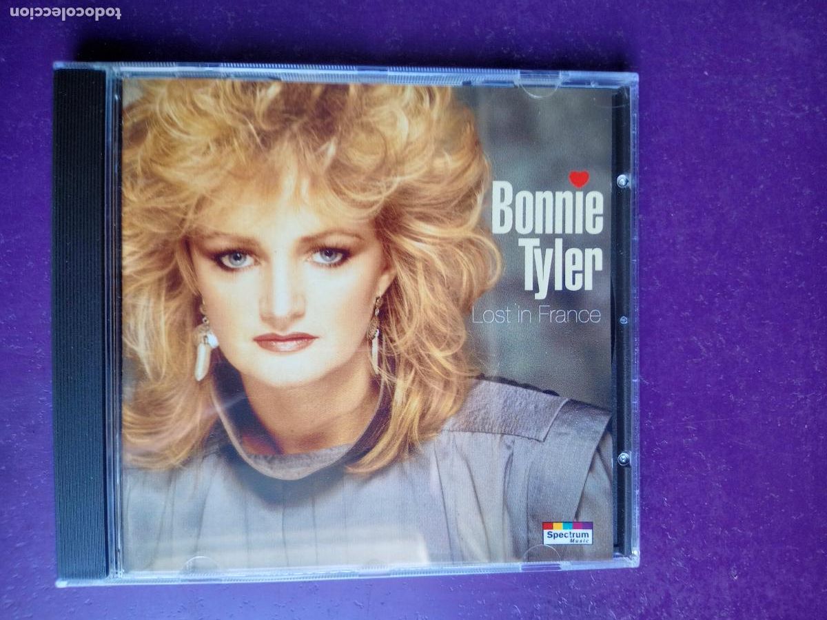 CDs de m&uacute;sica: Bonnie Tyler &ndash; Lost In France - CDSPECTRUM 1996 -POP ROCK 80'S - 16 EXITOS