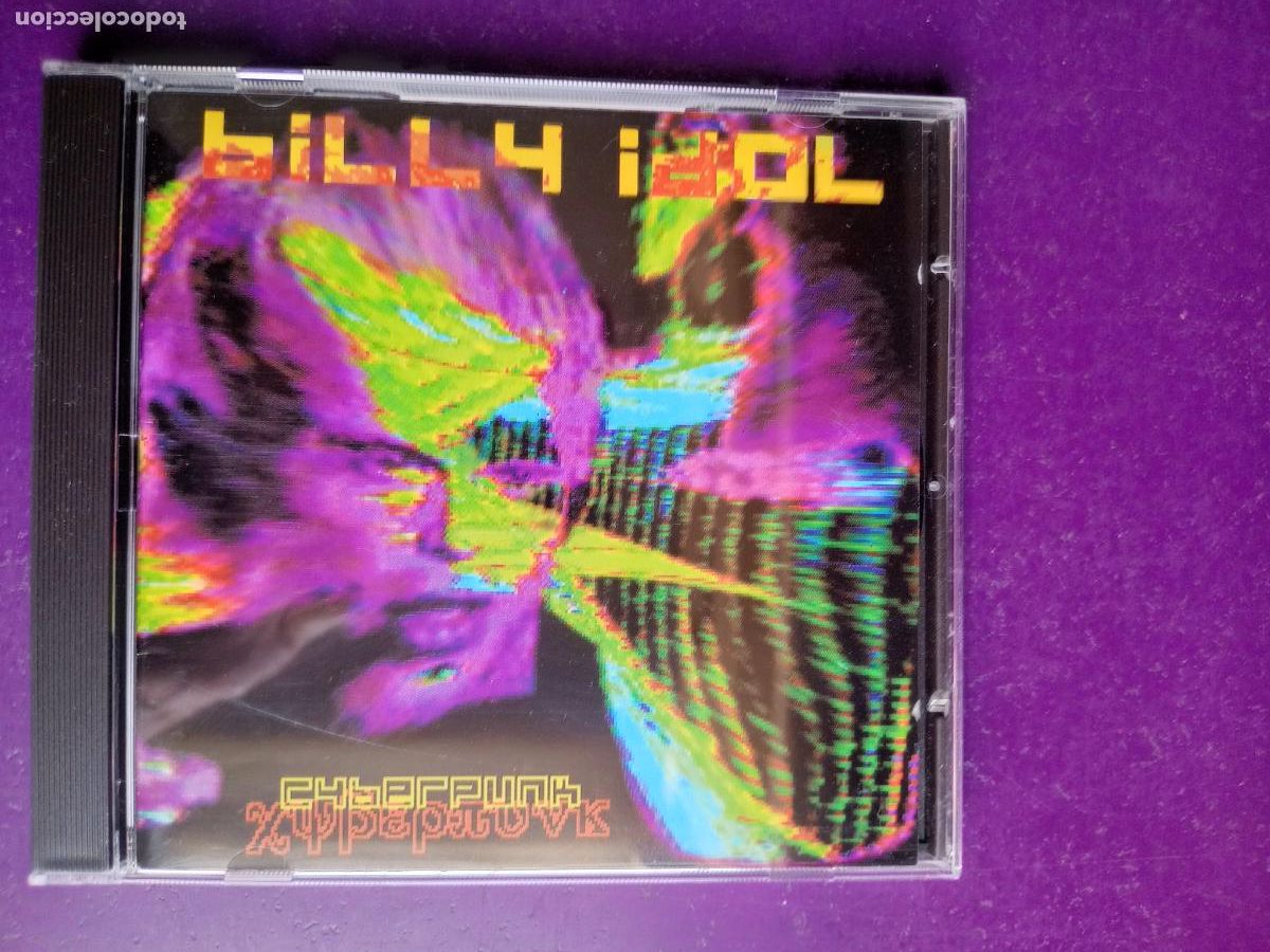 CDs de m&uacute;sica: Billy Idol &ndash; Cyberpunk - CD EMI 1993 -ELECTRONICA PUNK ROCK