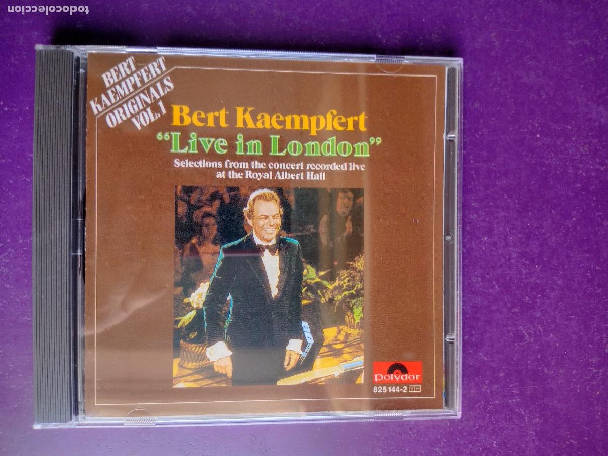 CDs de m&uacute;sica: Bert Kaempfert &ndash; Live In London - CD POLYDOR 19?? - JAZZ POP LOUNGE