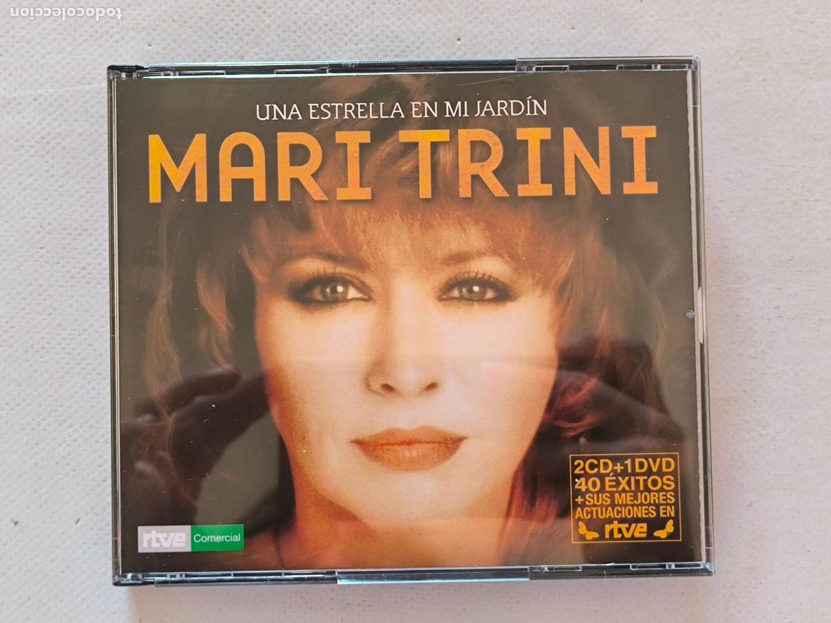 CDs de m&uacute;sica: CD + DVD MARI TRINI - UNA ESTRELLA EN MI JARDIN - 3 DISCOS (103w)