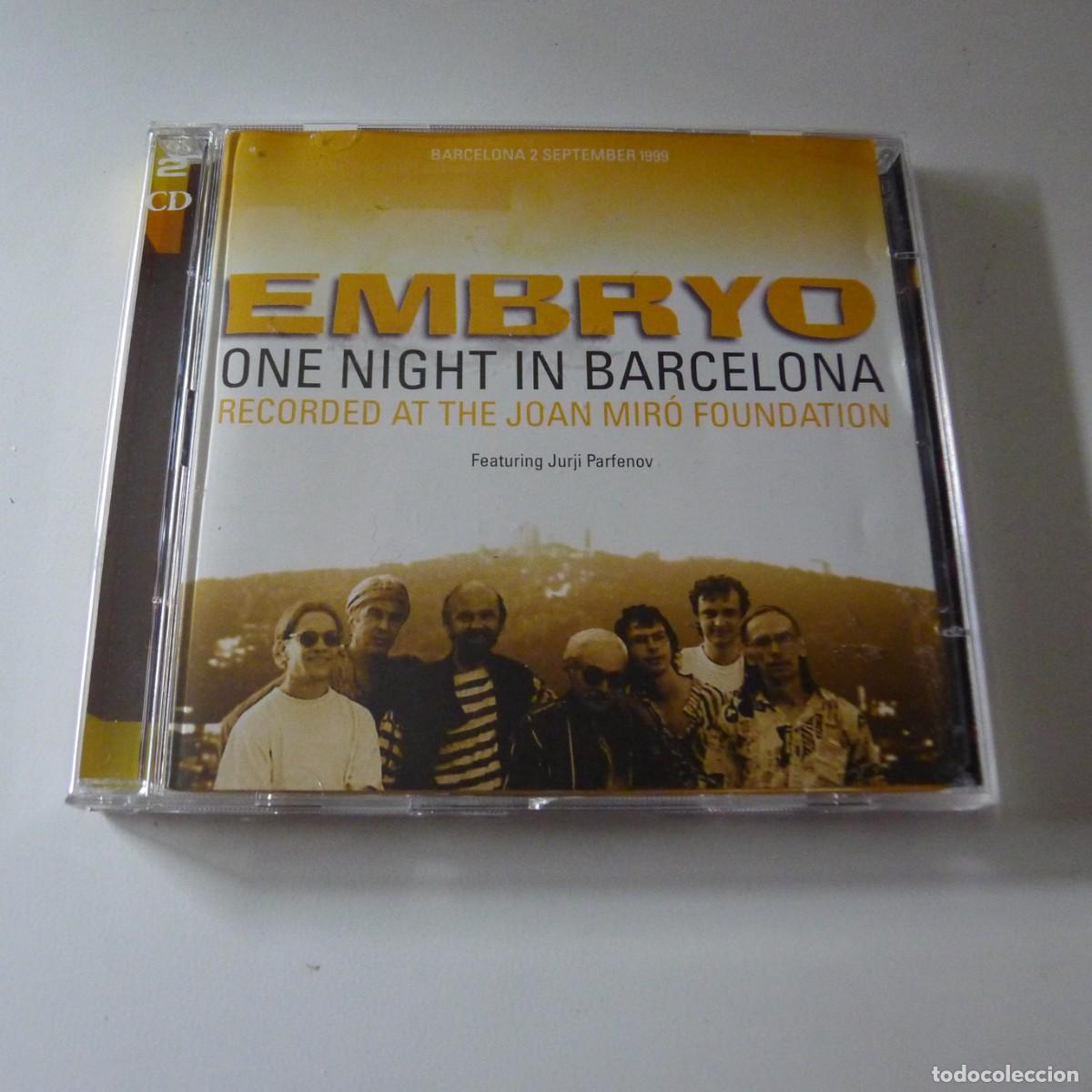 CDs de m&uacute;sica: Embryo Feat. Jurji Parfenov &ndash; One Night In Barcelona (Recorded At The Joan Mir&oacute; Foundation) 2CD