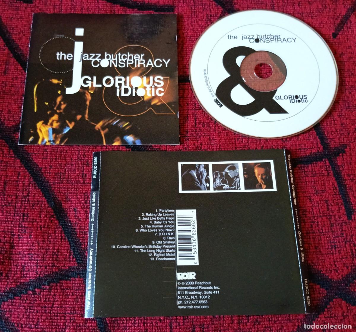 CDs de m&uacute;sica: The Jazz Butcher Conspiracy ** Glorious & Idiotic ** CD USA 2000