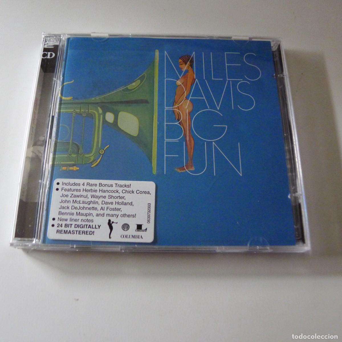 CDs de m&uacute;sica: Miles Davis &ndash; Big Fun 2CD remaster