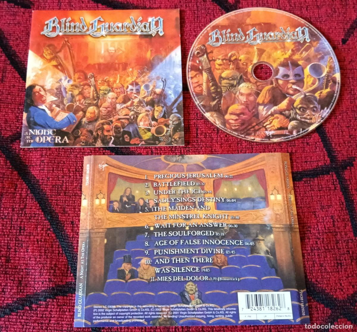 CDs de m&uacute;sica: BLIND GUARDIAN ** A Night At The Opera ** 2002 CD