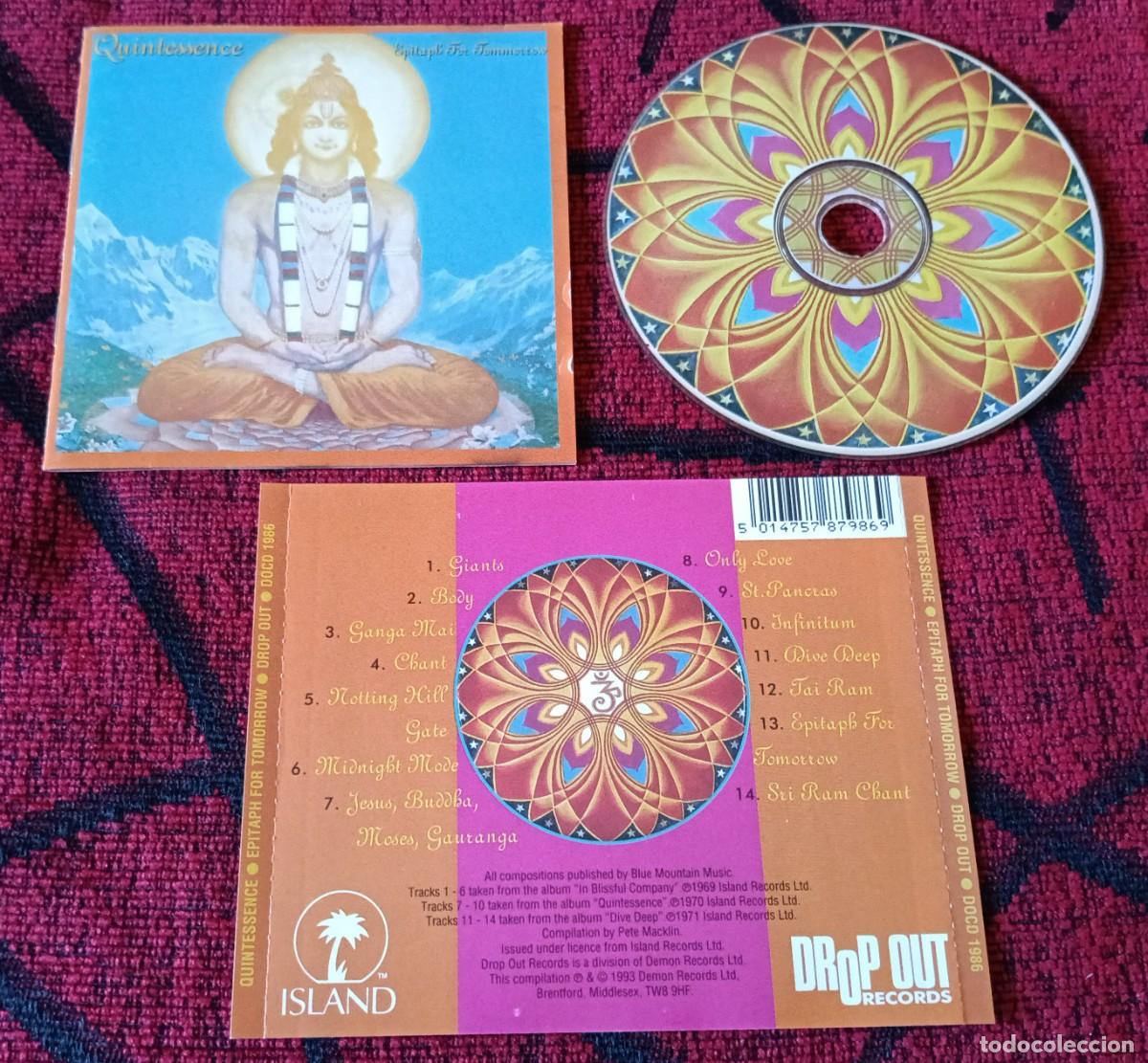 CDs de m&uacute;sica: QUINTESSENCE ** Epitaph For Tomorrow ** CD 1993 UK
