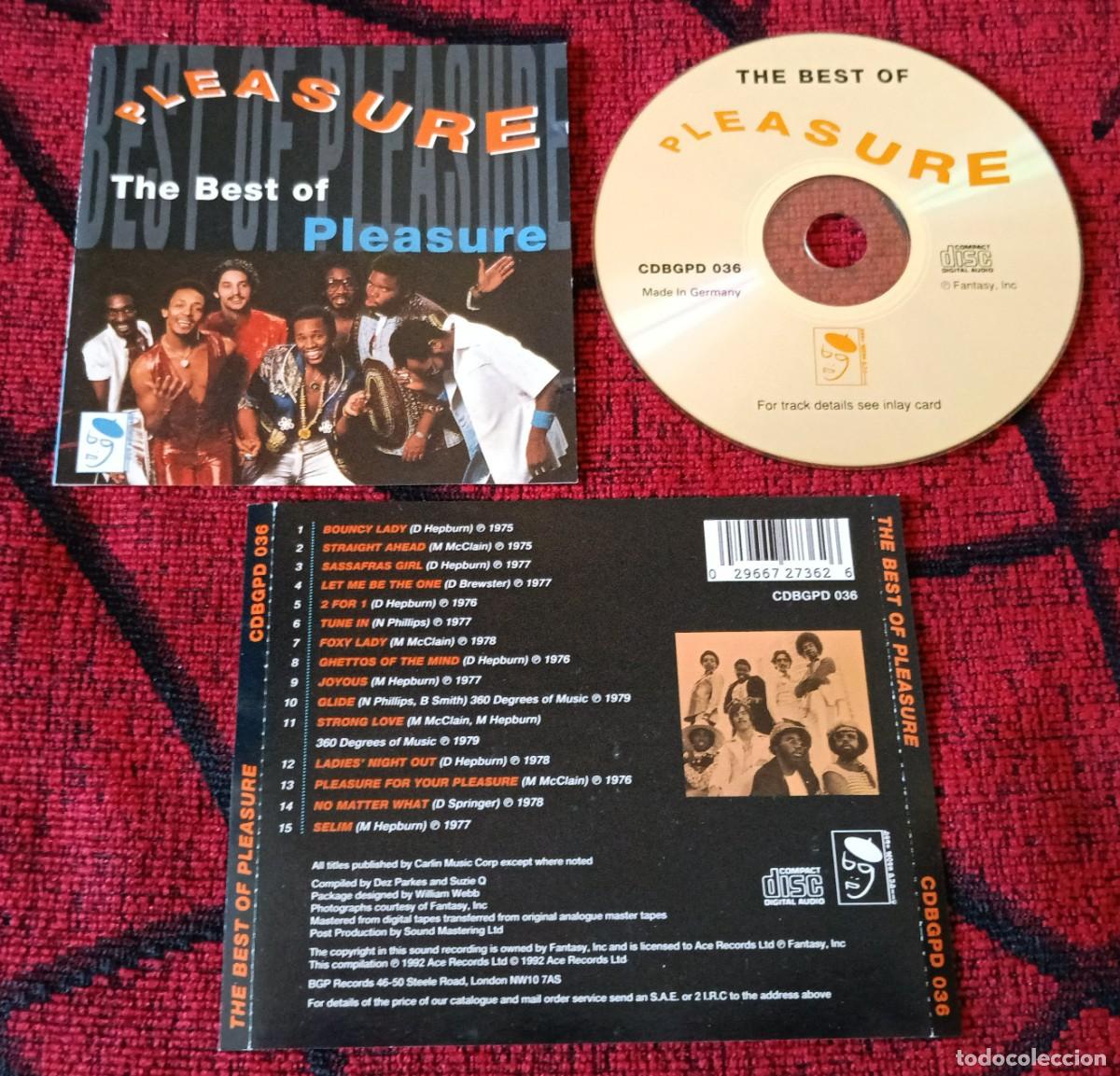 CDs de m&uacute;sica: PLEASURE ** The Best Of Pleasure ** CD ALEMANIA 1992