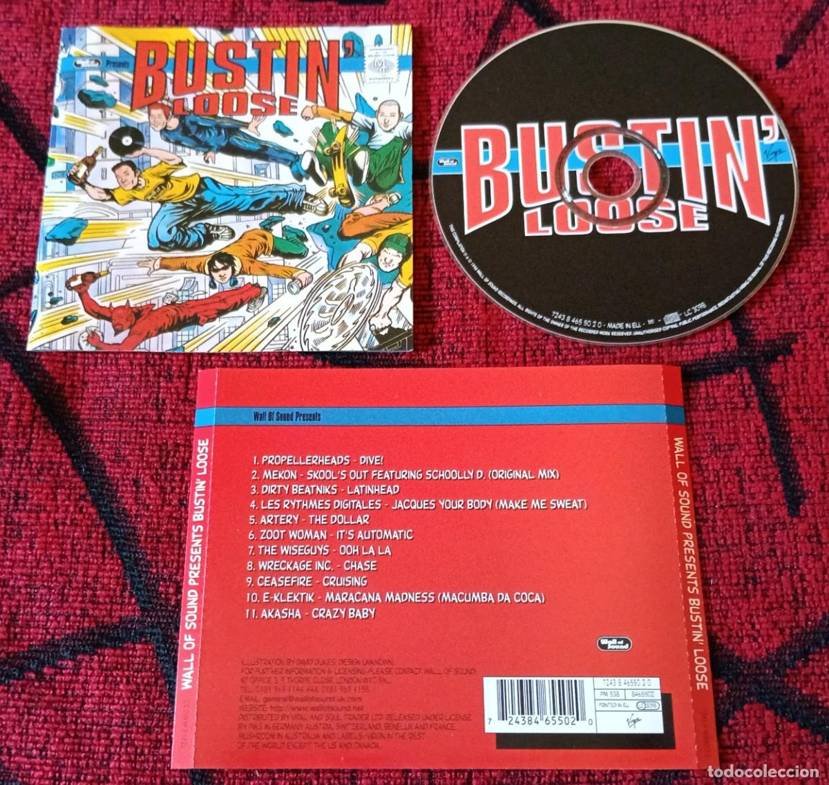 CDs de m&uacute;sica: BUSTIN' LOOSE CD 1999 MEKON Propellerheads THE WISEGUYS Zoot Woman AKASHA
