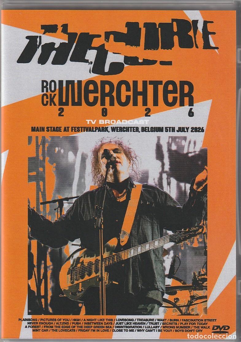 CDs de m&uacute;sica: 2 DVD's - The CURE - Live Werchter 2026