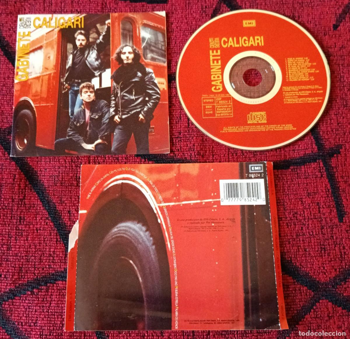 CDs de m&uacute;sica: GABINETE CALIGARI ** Cien Mil Vueltas ** CD 1991