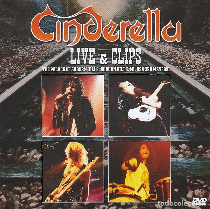 CDs de m&uacute;sica: 2 DVD's - CINDERELLA - Live Detroit 1991