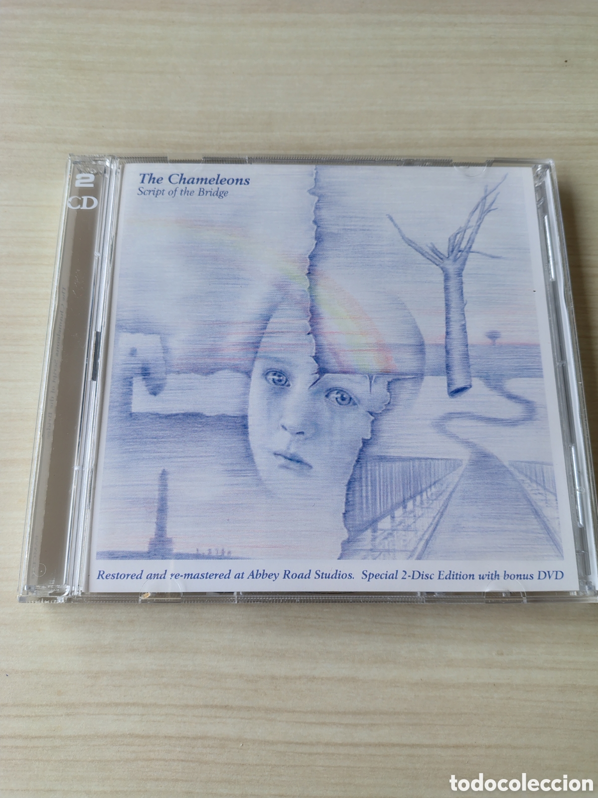 CDs de m&uacute;sica: THE CHAMELEONS Script Of The Bridge CD + DVD ( 1982 BLUE APPLE MUSIC 2016 )