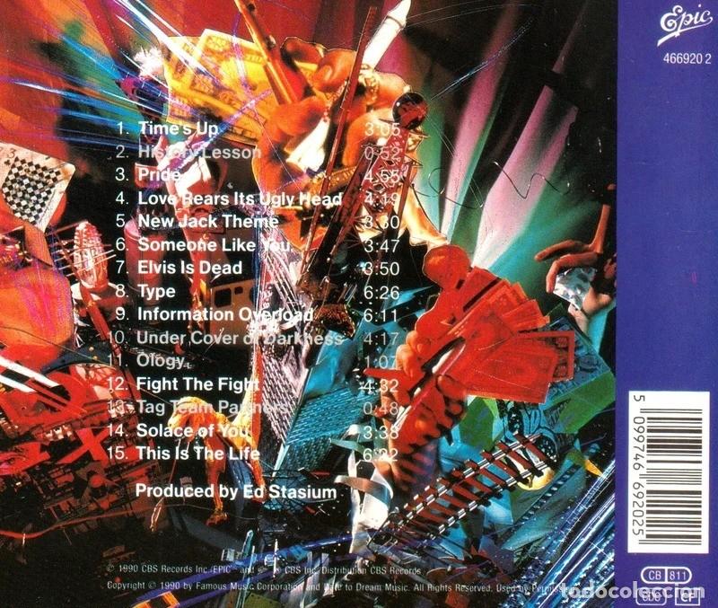 CDs de m&uacute;sica: LIVING COLOUR. TIMES UP. CD. - Foto 2