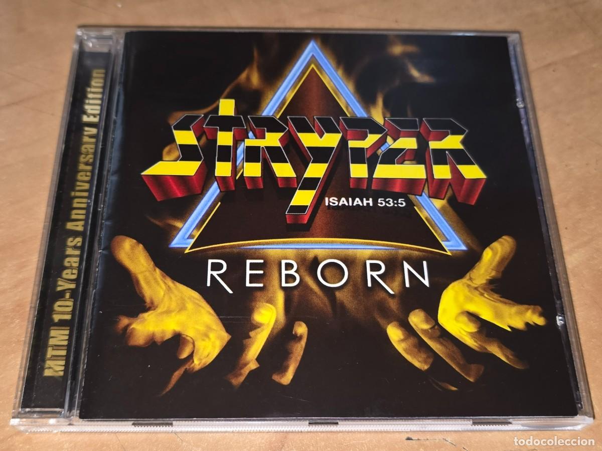 CDs de m&uacute;sica: STRYPER CD Reborn ,2005 *COMO NUEVO*Hard Rock- Motley cue-Iron Maiden-Kiss-Dokken-Ratt-Winger