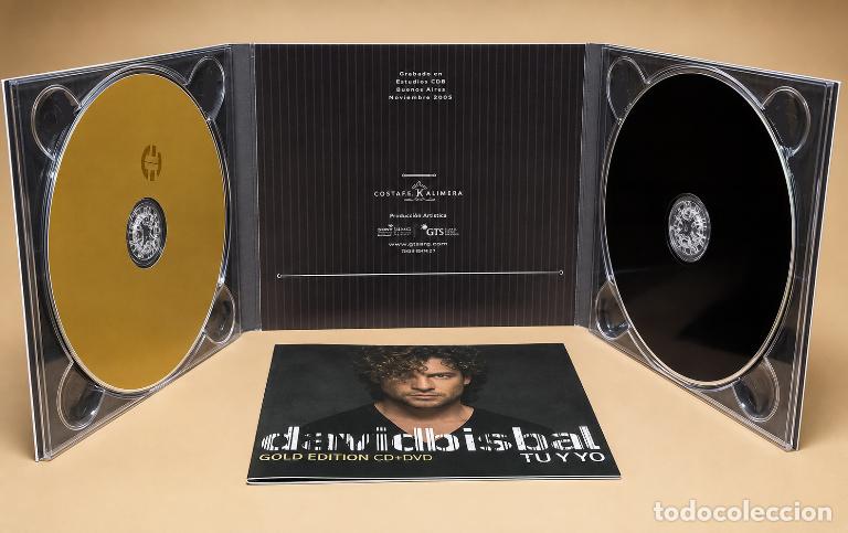 CDs de m&uacute;sica: [CD+DVD]. DAVID BISBAL. TU Y YO. CD. DIGIPACK. - Foto 3