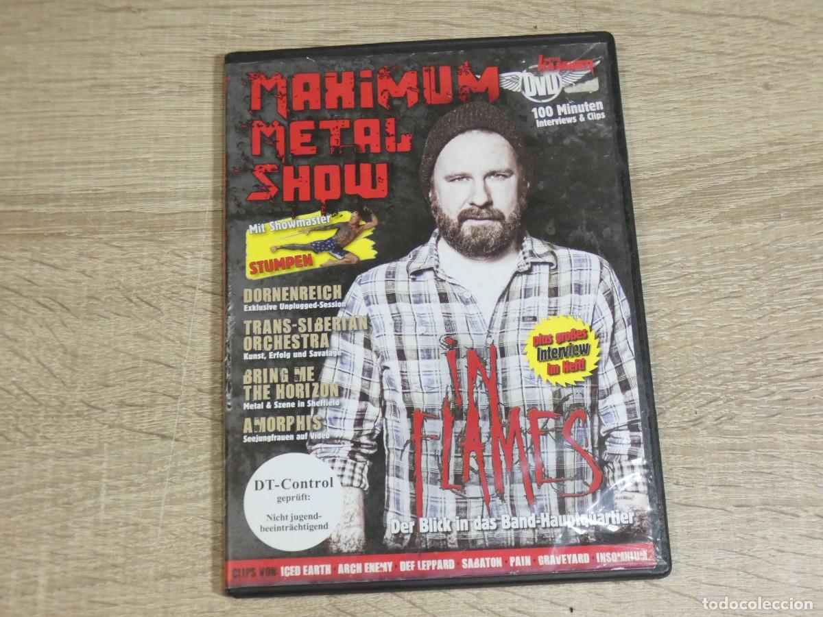 Musik-CDs: ARKANSAS1980 LOTT766 DVD MUY USADO REPORDUCIBLE - MAXIMUM METAL SHOW