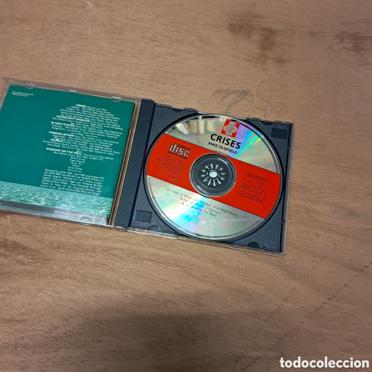 CDs de m&uacute;sica: Crises, Mike Oldfield, Compact disc, Cd - Foto 2