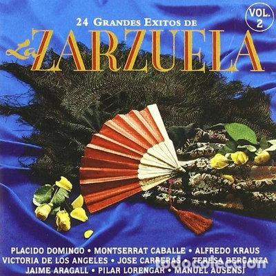 CDs de m&uacute;sica: 24 Grandes &Eacute;xitos De Zarzuela Vol. 2- 0743212157222
