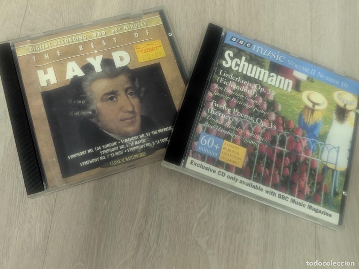 CDs de m&uacute;sica: LOTE DE 2 CD DE MUSICA CLASICA - SCHUMANN - EXCLUSIVE CD + HAYDN - TE BEST OF .. .. VER FOTOS